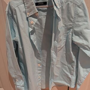 Izod Kids Light Blue Button Down Shirt